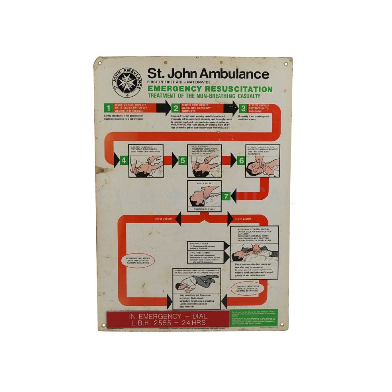 Resuscitation Guide Poster